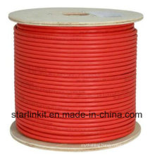 High End CAT6A UTP LAN Cable 10 Gigabit Red
